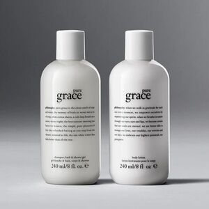 8 oz 2 pc Pure Grace Lotion and Body Wash